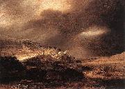 Rembrandt Peale Stormy Landscape oil painting picture wholesale